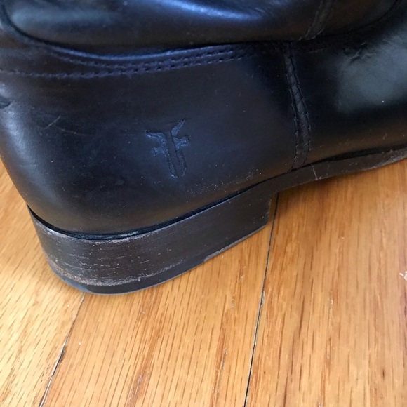 Frye Melissa Button Riding Boots Extended Calf 6B - Picture 4 of 12